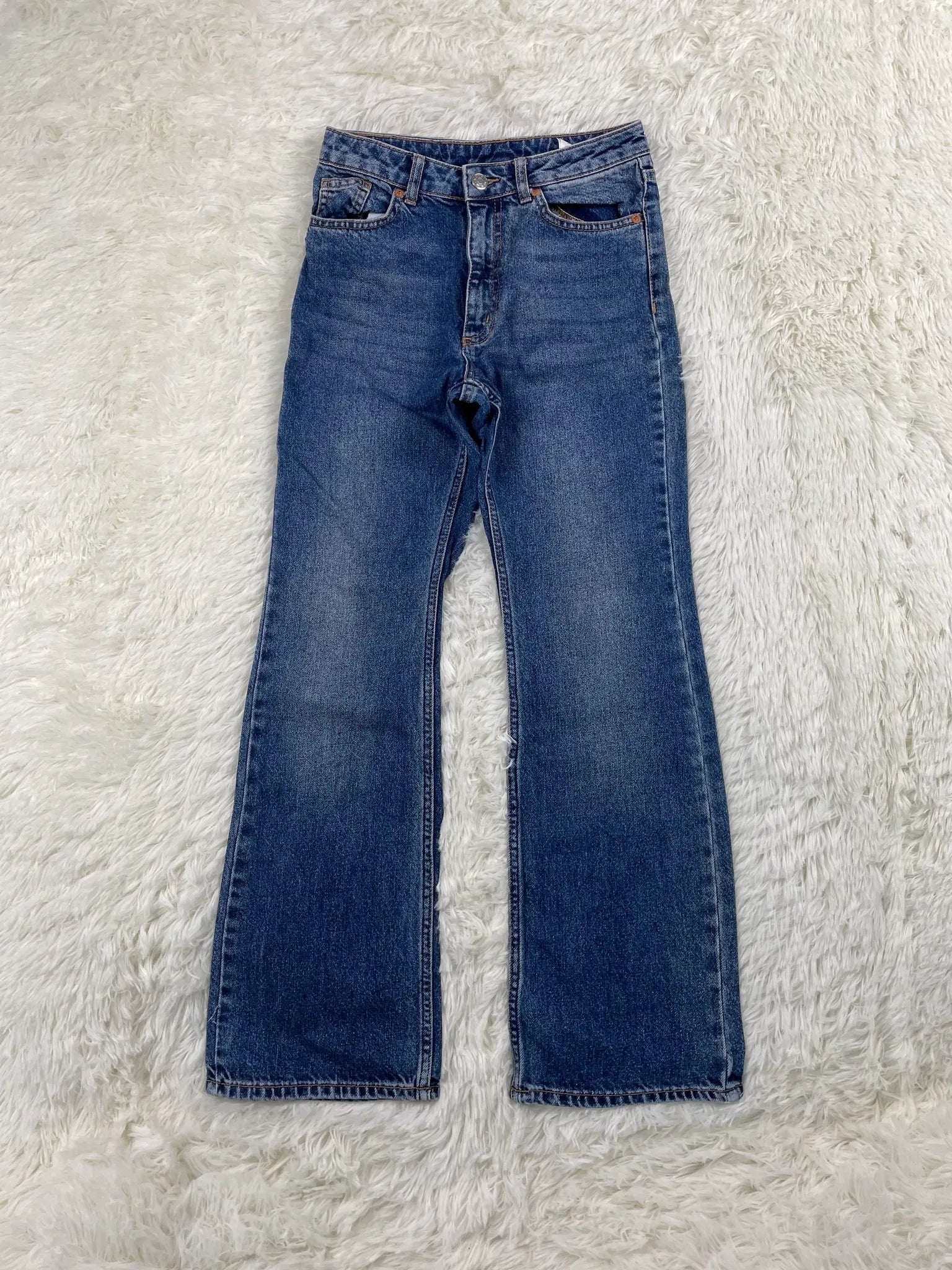 Monki Vintage Jeans Größe XXS – Detailansicht 2