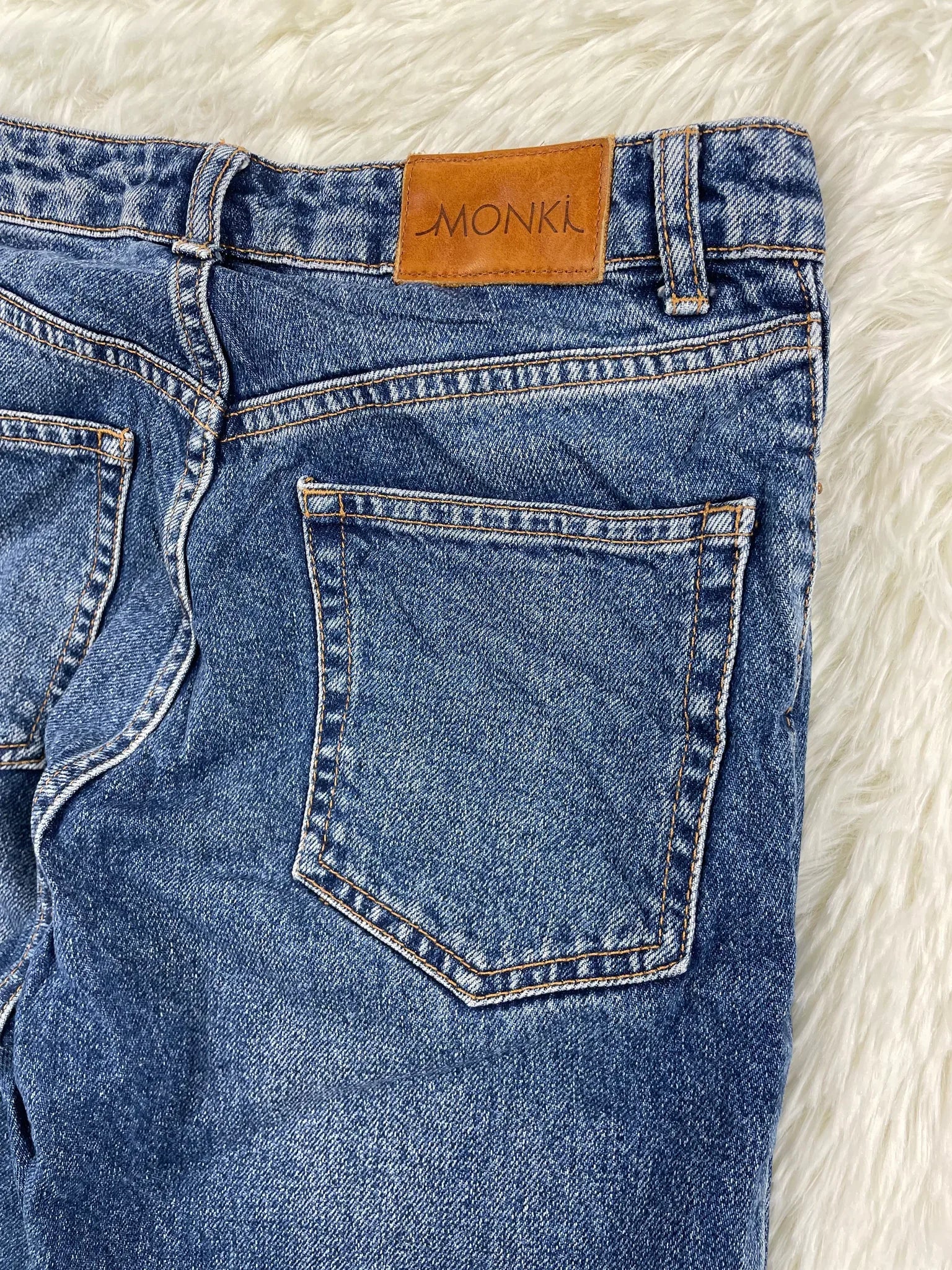 Monki Vintage Jeans Größe XXS – Detailansicht 5