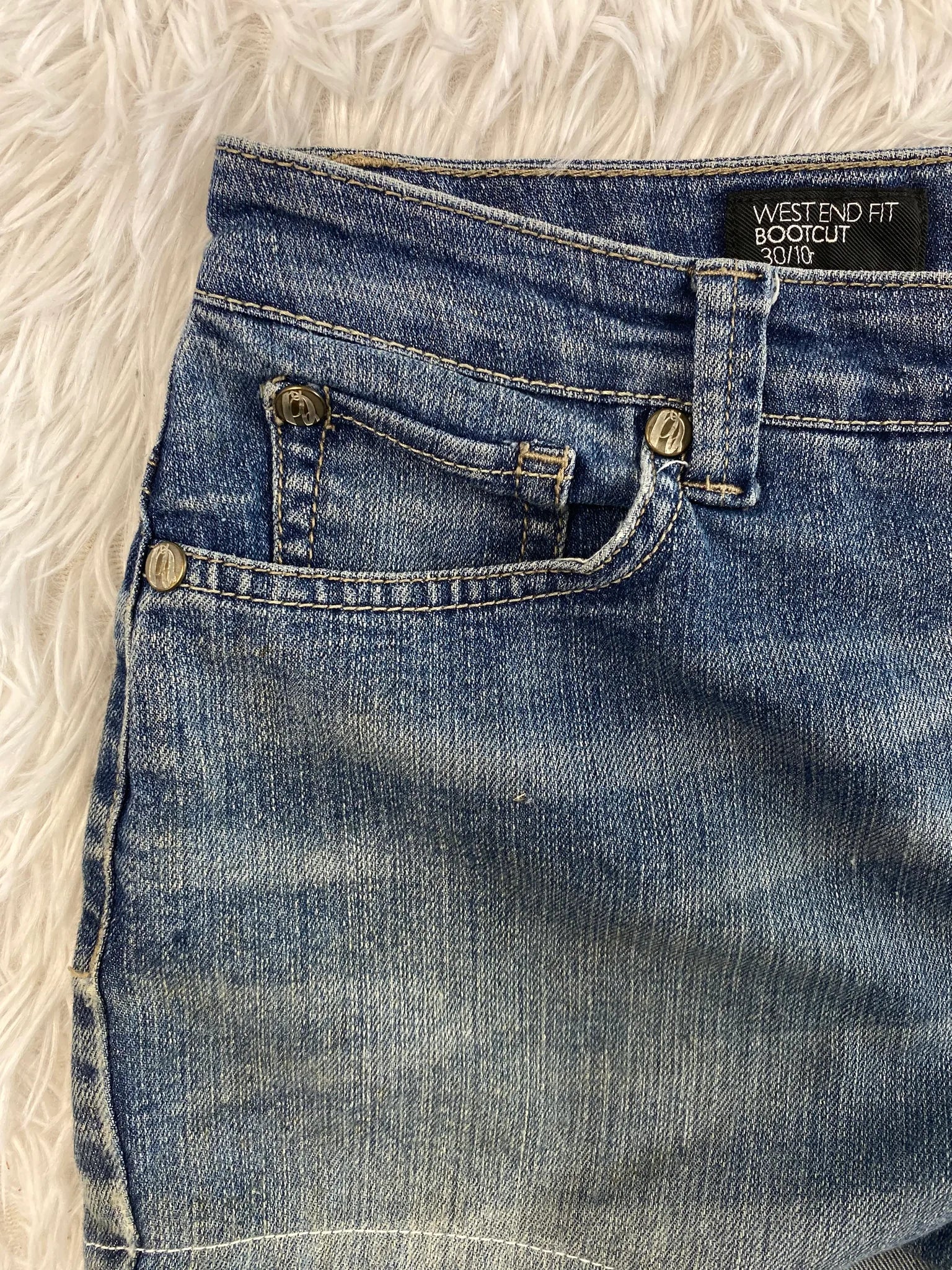 Nina West Vintage Jeans Größe L – Detailansicht 5