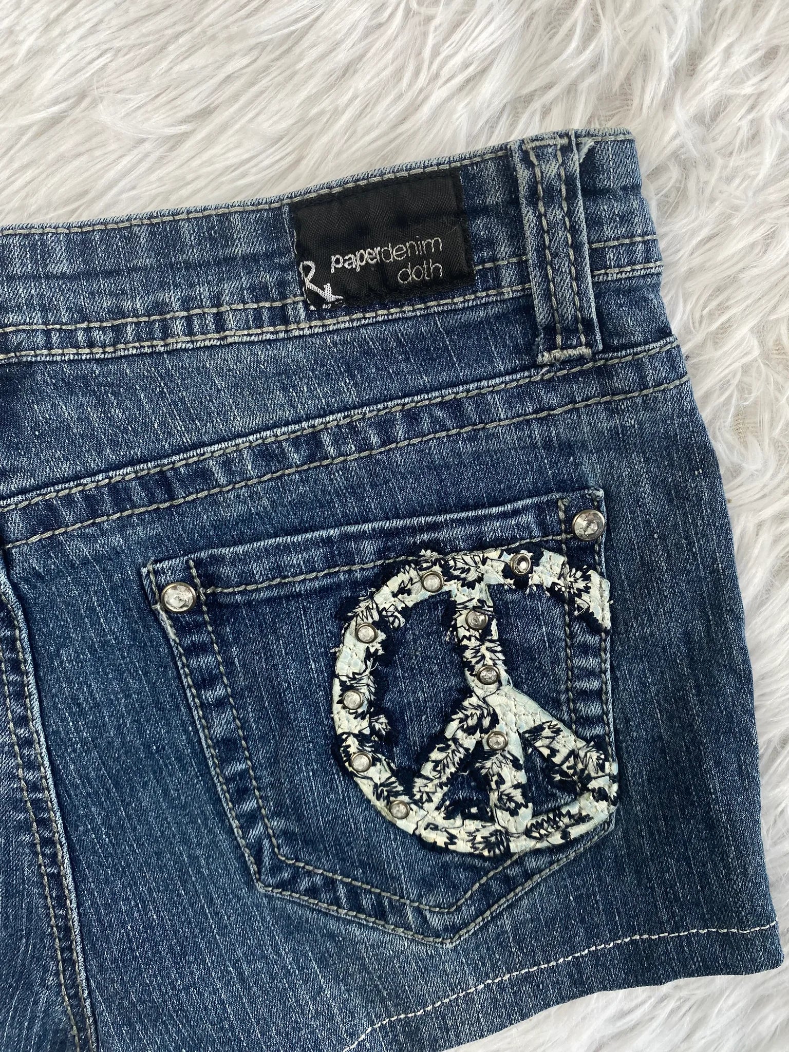 Paper Vintage Jeans Größe XS – Detailansicht 5