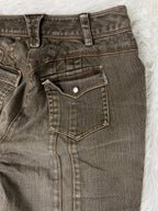 plus blue Vintage Jeans Größe XS – Detailansicht 5