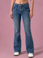 Pocket‘s Vintage Jeans Größe XS Grade B