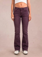 purple Vintage Jeans Größe XS Grade C