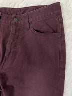 purple Vintage Jeans Größe XS – Detailansicht 3