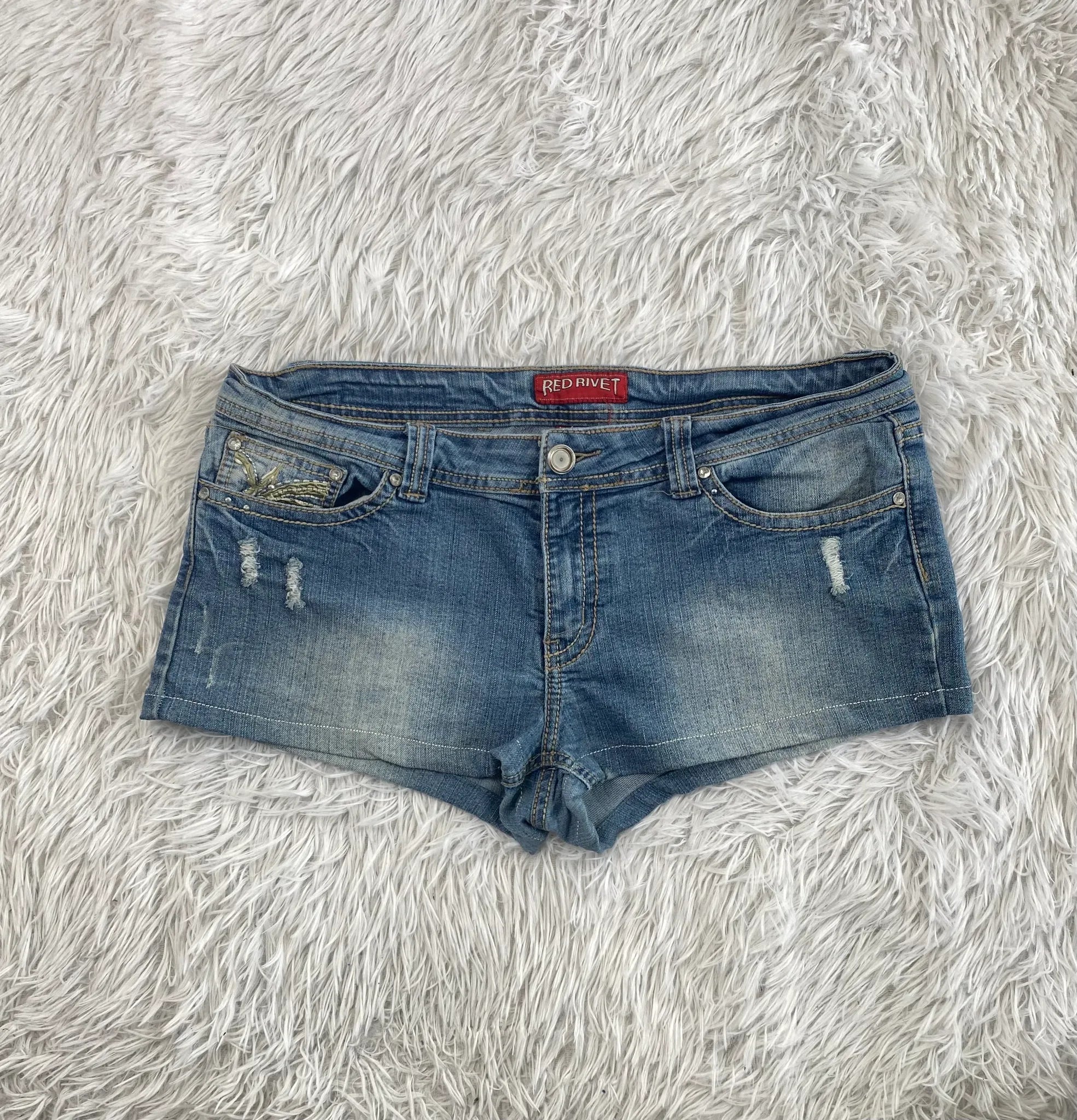 Red Rivet Vintage Jeans Größe L – Detailansicht 5