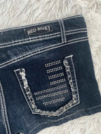 Red Rivet low waist [XL]