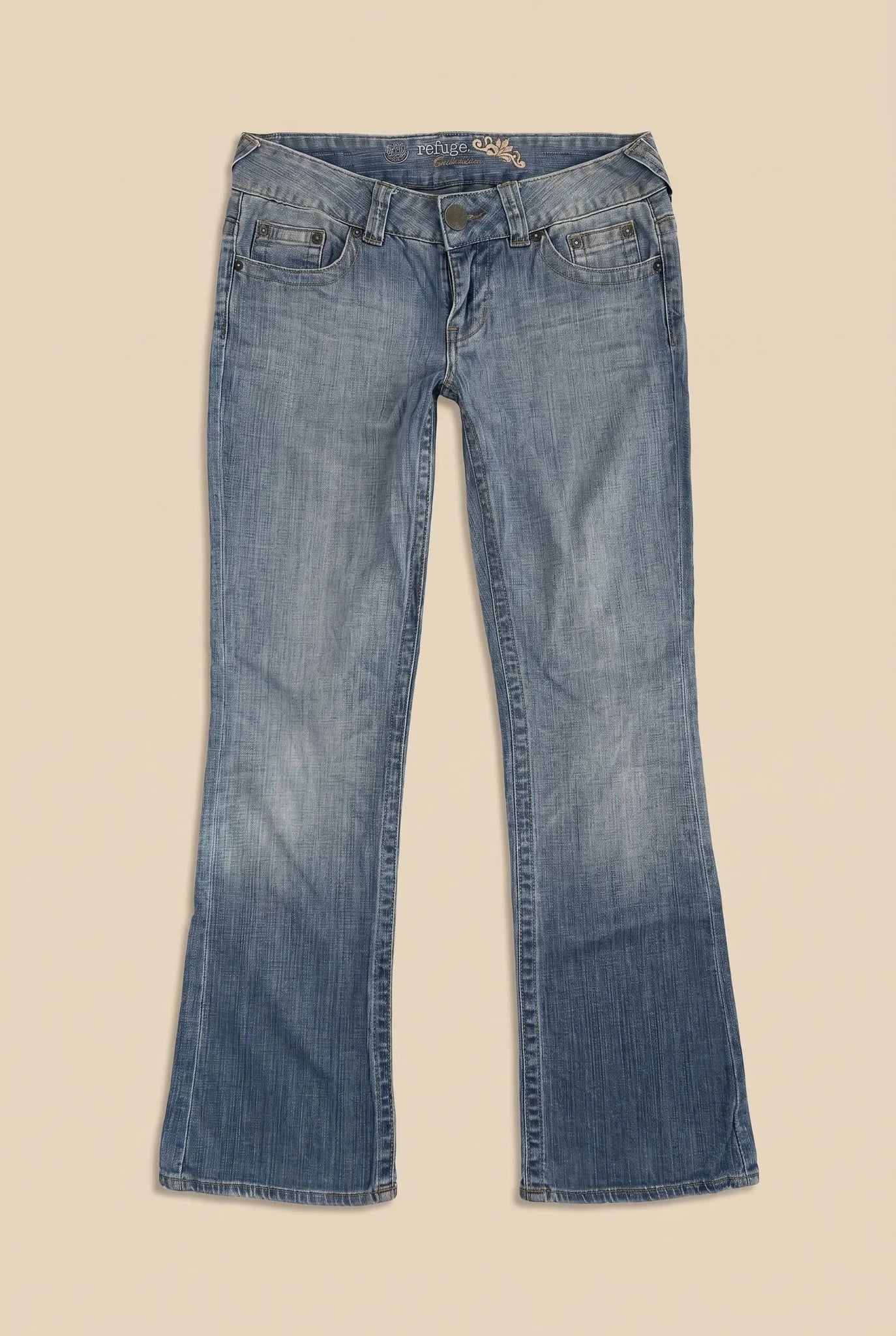Refuge Vintage Jeans Größe L – Detailansicht 2