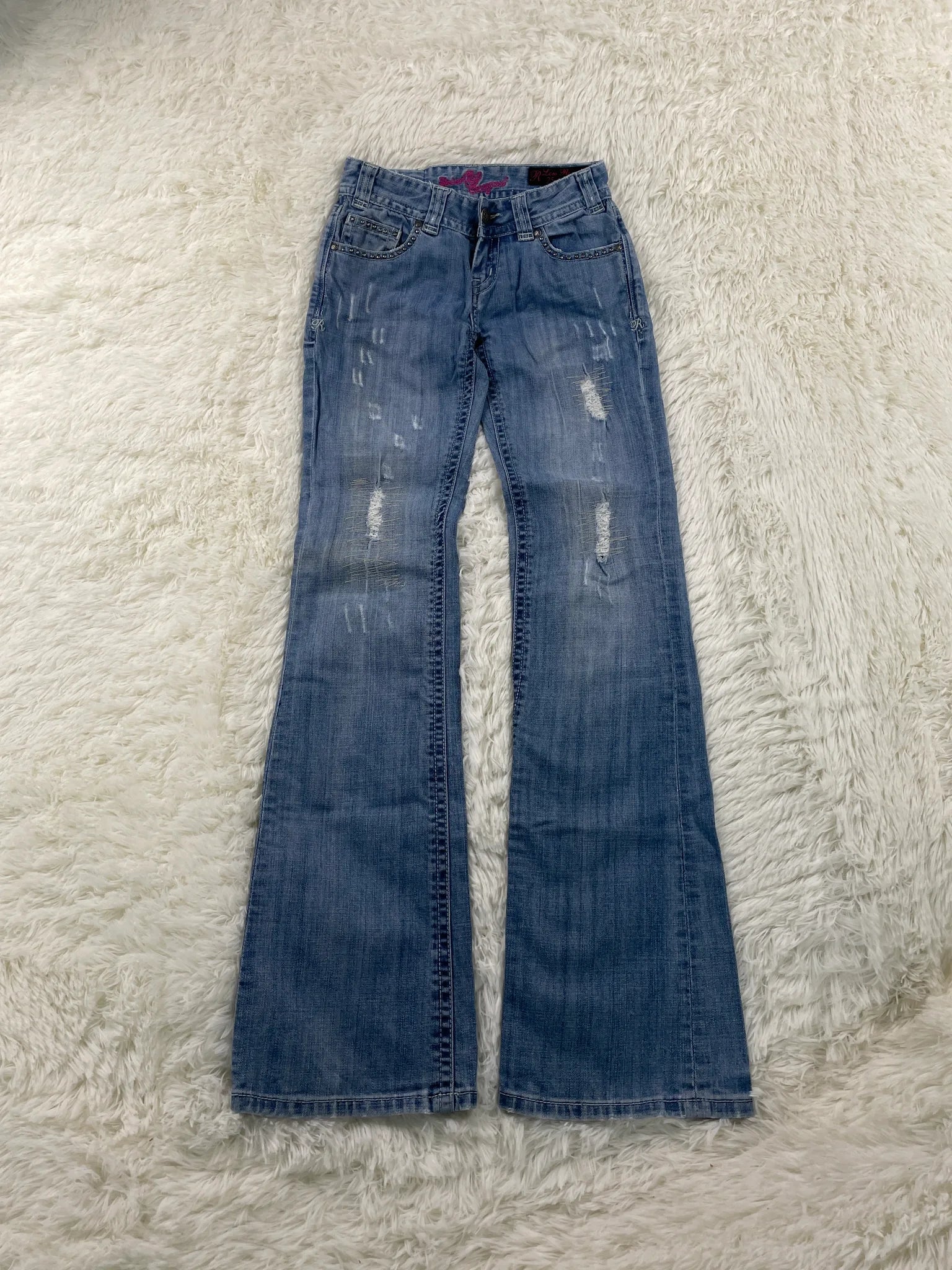 RnR Vintage Jeans Größe XS – Detailansicht 2