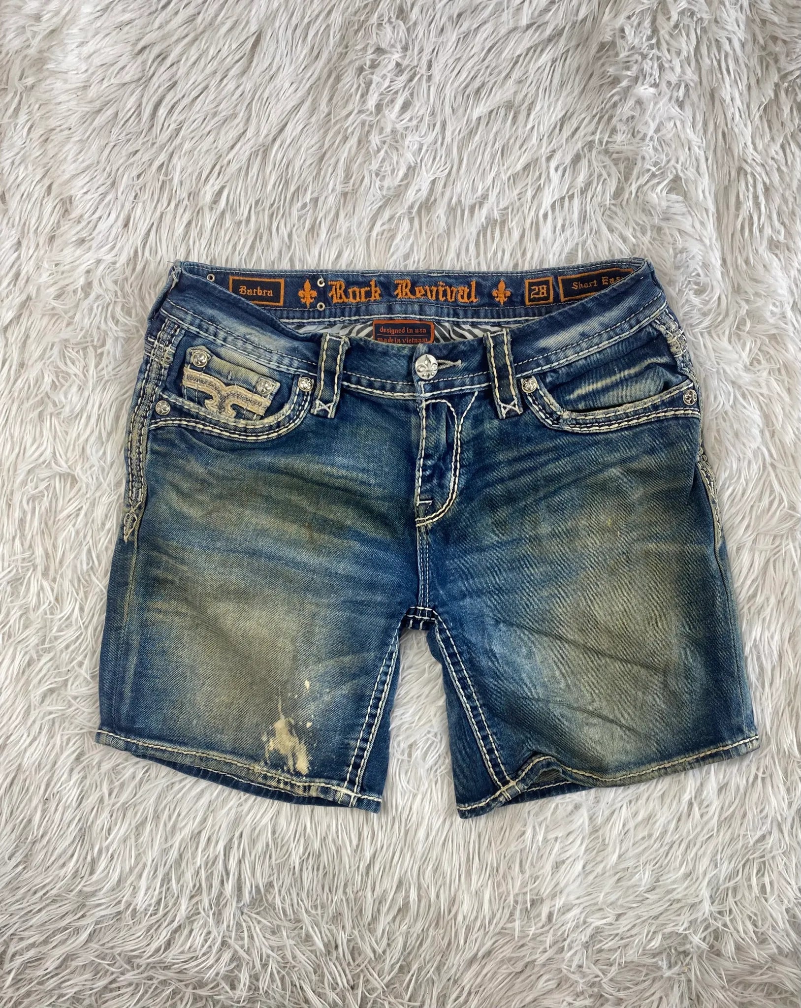 Rock Revival Vintage Jeans Größe M – Detailansicht 4