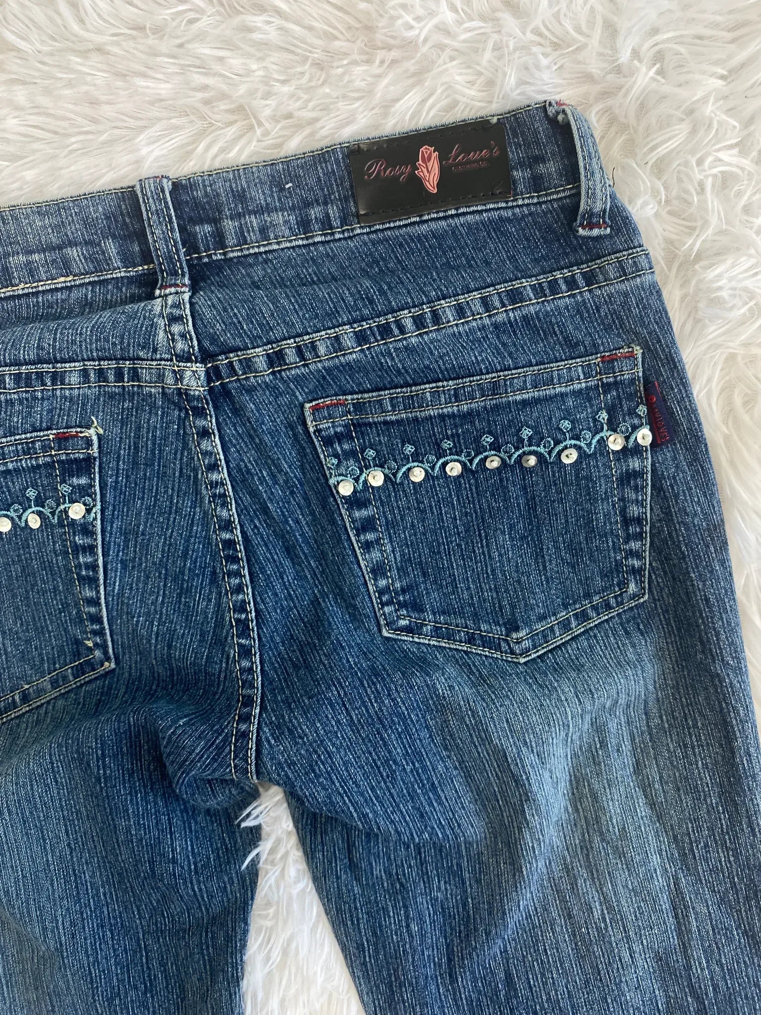 Rosyloves Vintage Jeans Größe XXS – Detailansicht 5