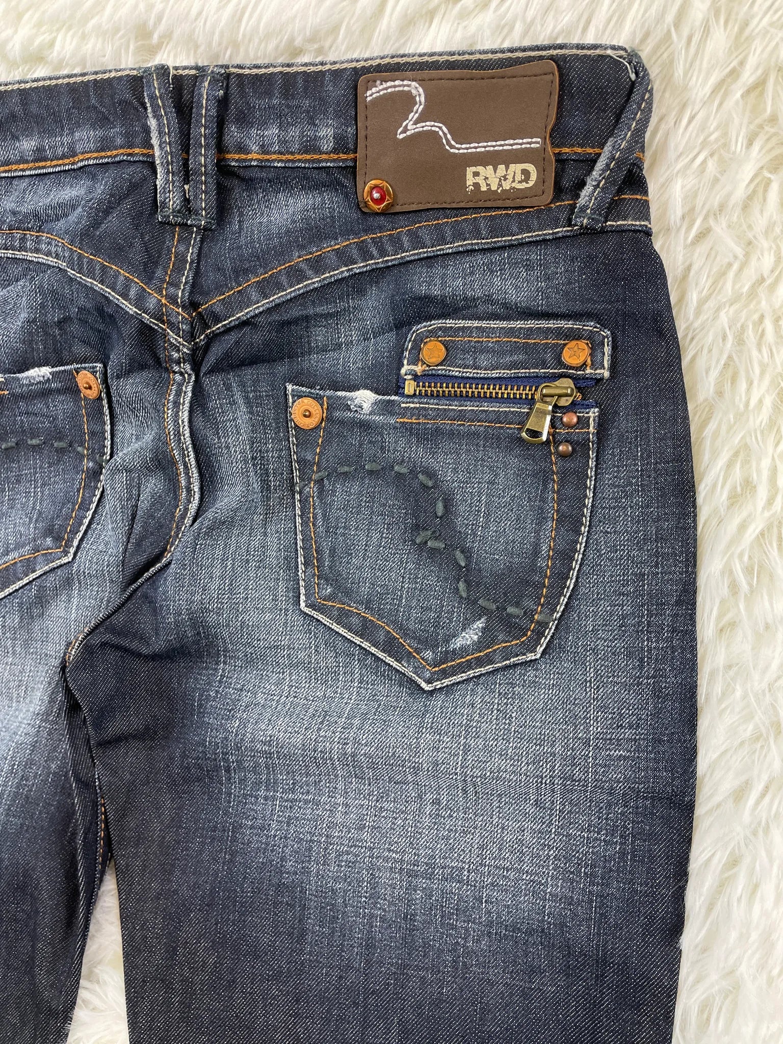 rwd Vintage Jeans Größe S – Detailansicht 4