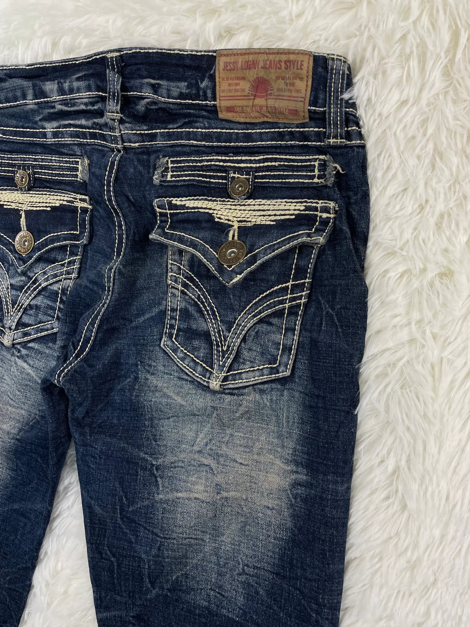 The Vintage Handed Vintage Jeans Größe M – Detailansicht 5