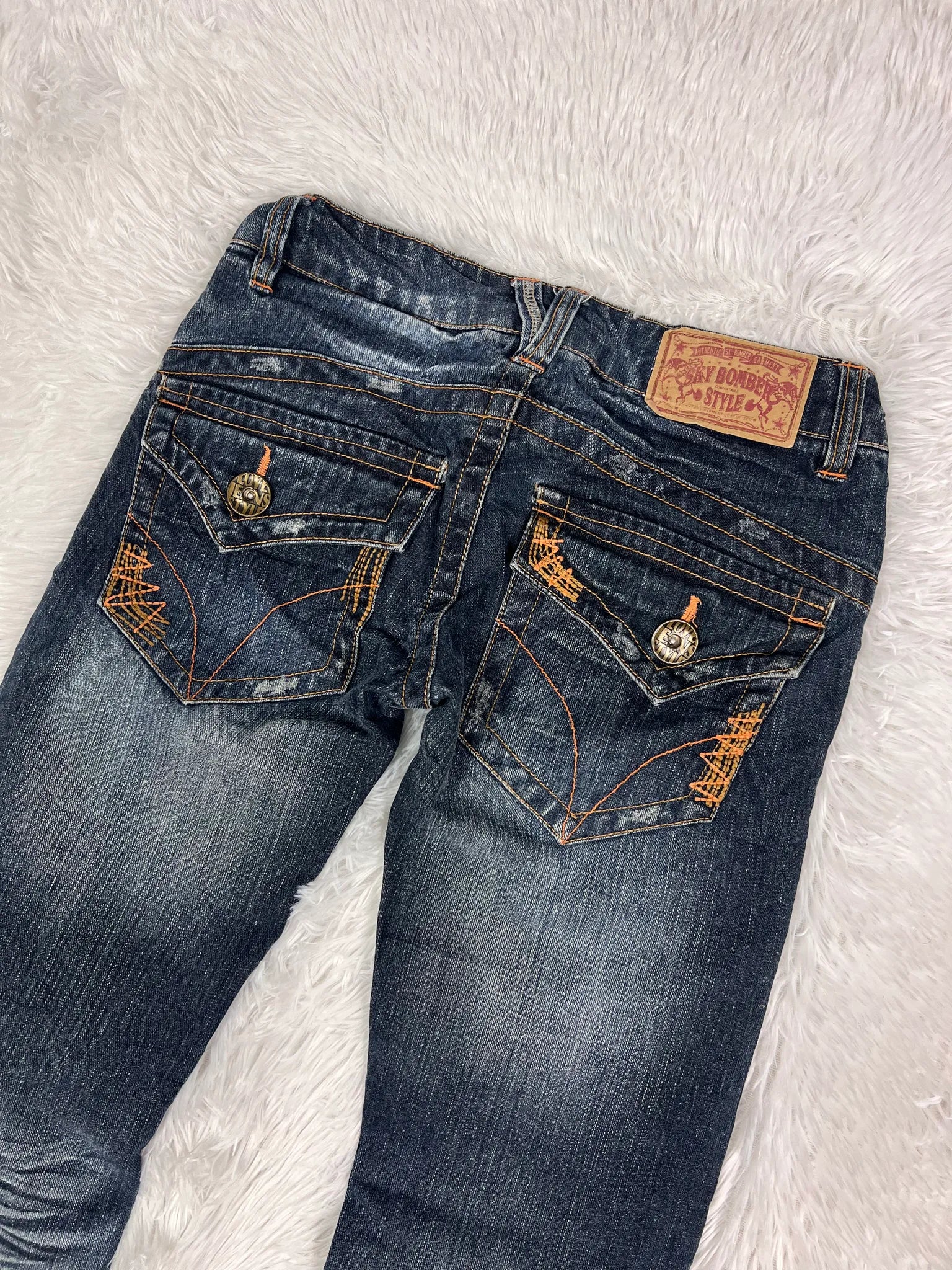 the Vintage Handed Vintage Jeans Größe S – Detailansicht 5