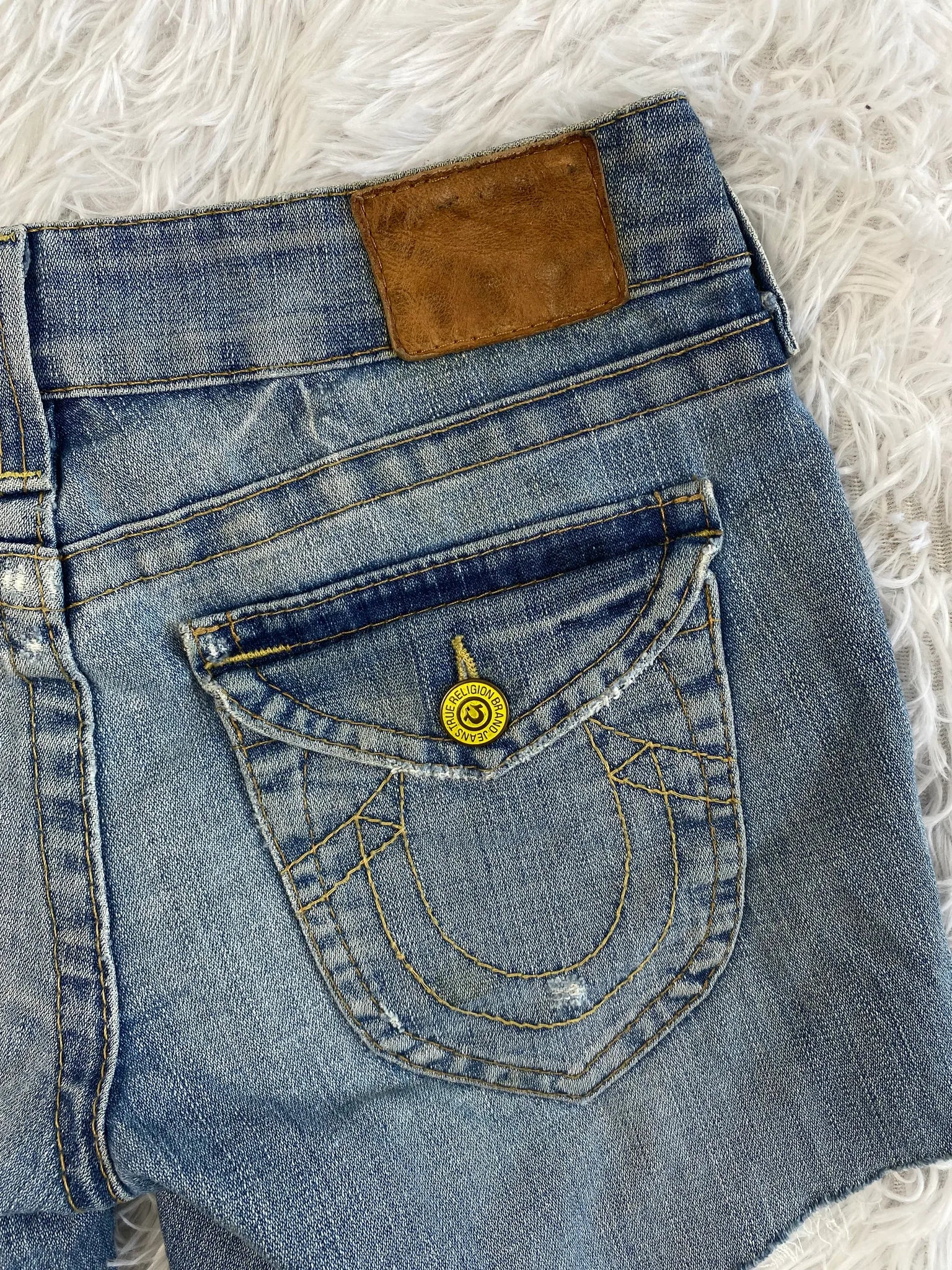 True Religion Vintage Jeans Größe M – Detailansicht 5