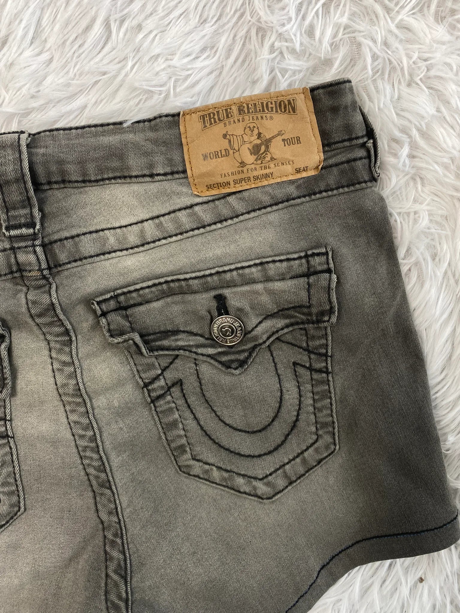 True Religion Vintage Jeans Größe S – Detailansicht 5