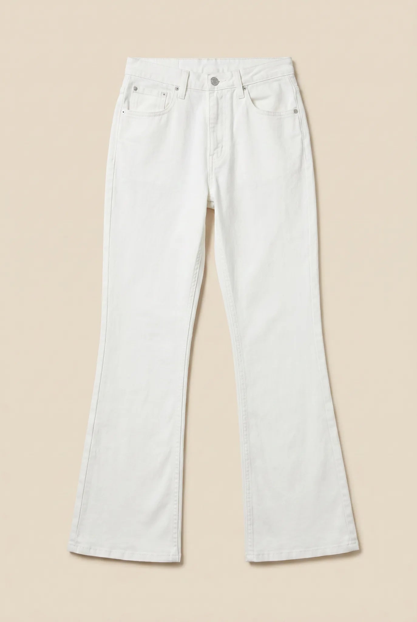 white Vintage Jeans Größe XXS – Detailansicht 2
