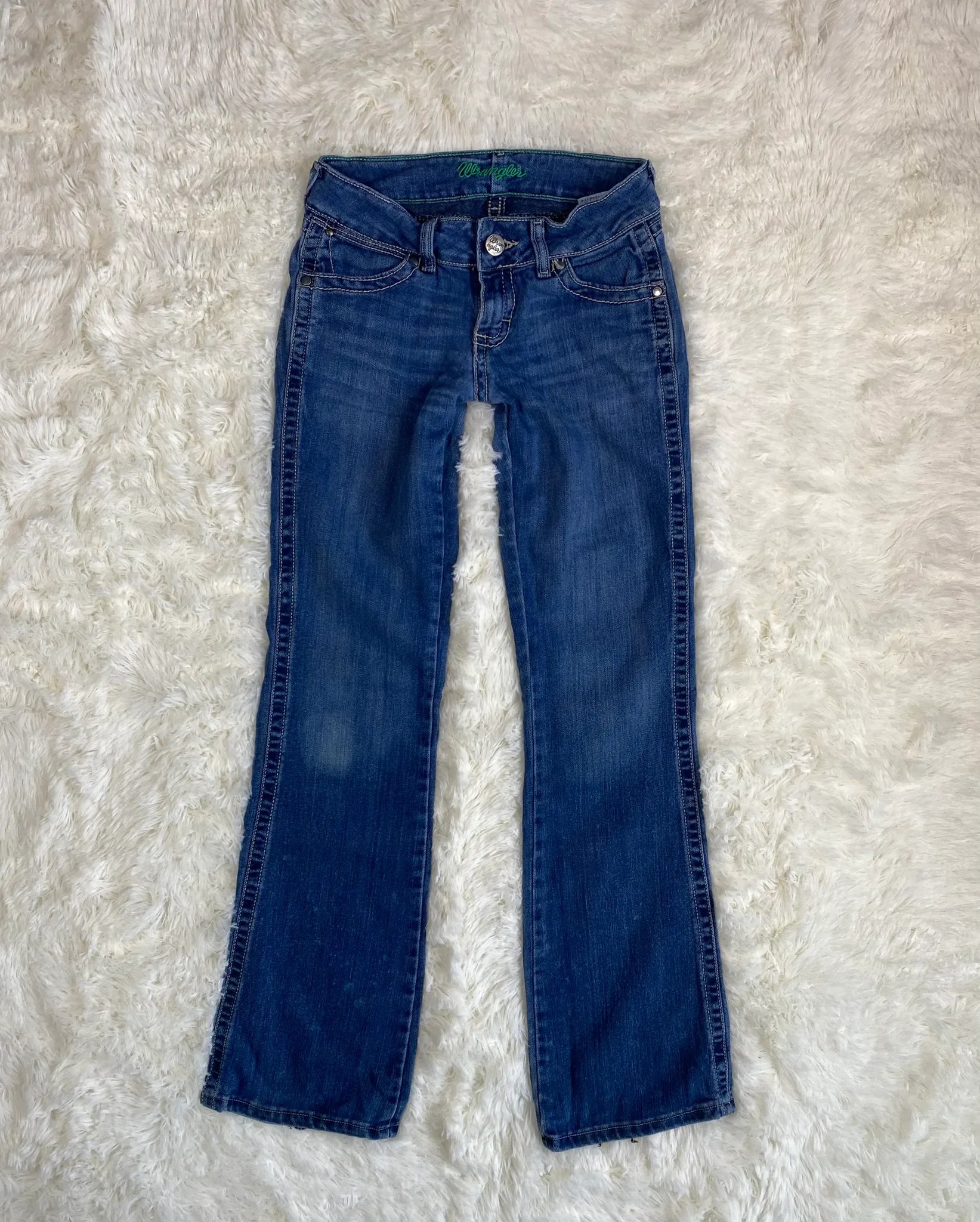 wrangler Vintage Jeans Größe XS – Detailansicht 4