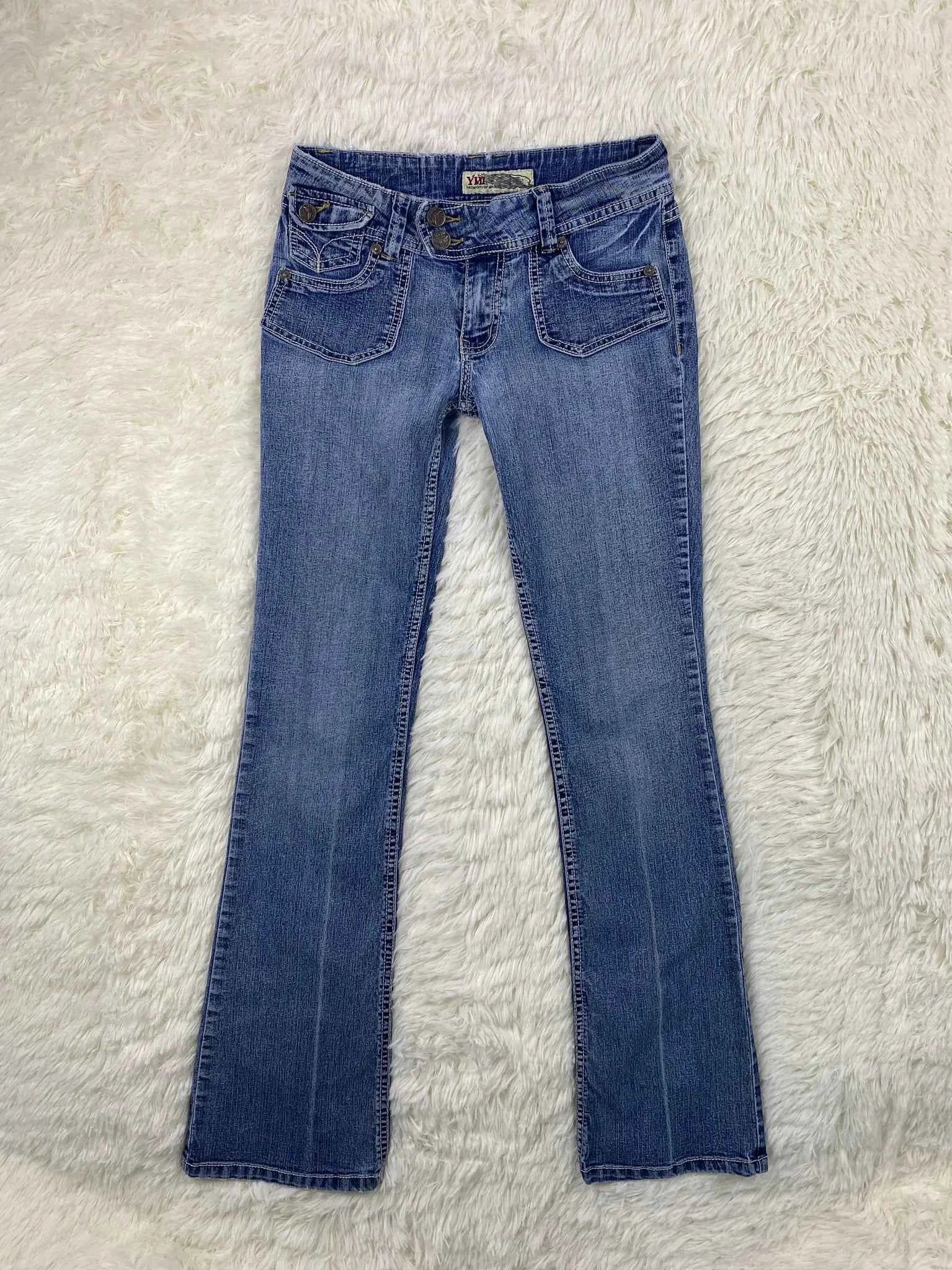 YMI Vintage low waist flared jeans (Größe XXS)