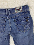 YMI Vintage low waist flared jeans (Größe XXS)