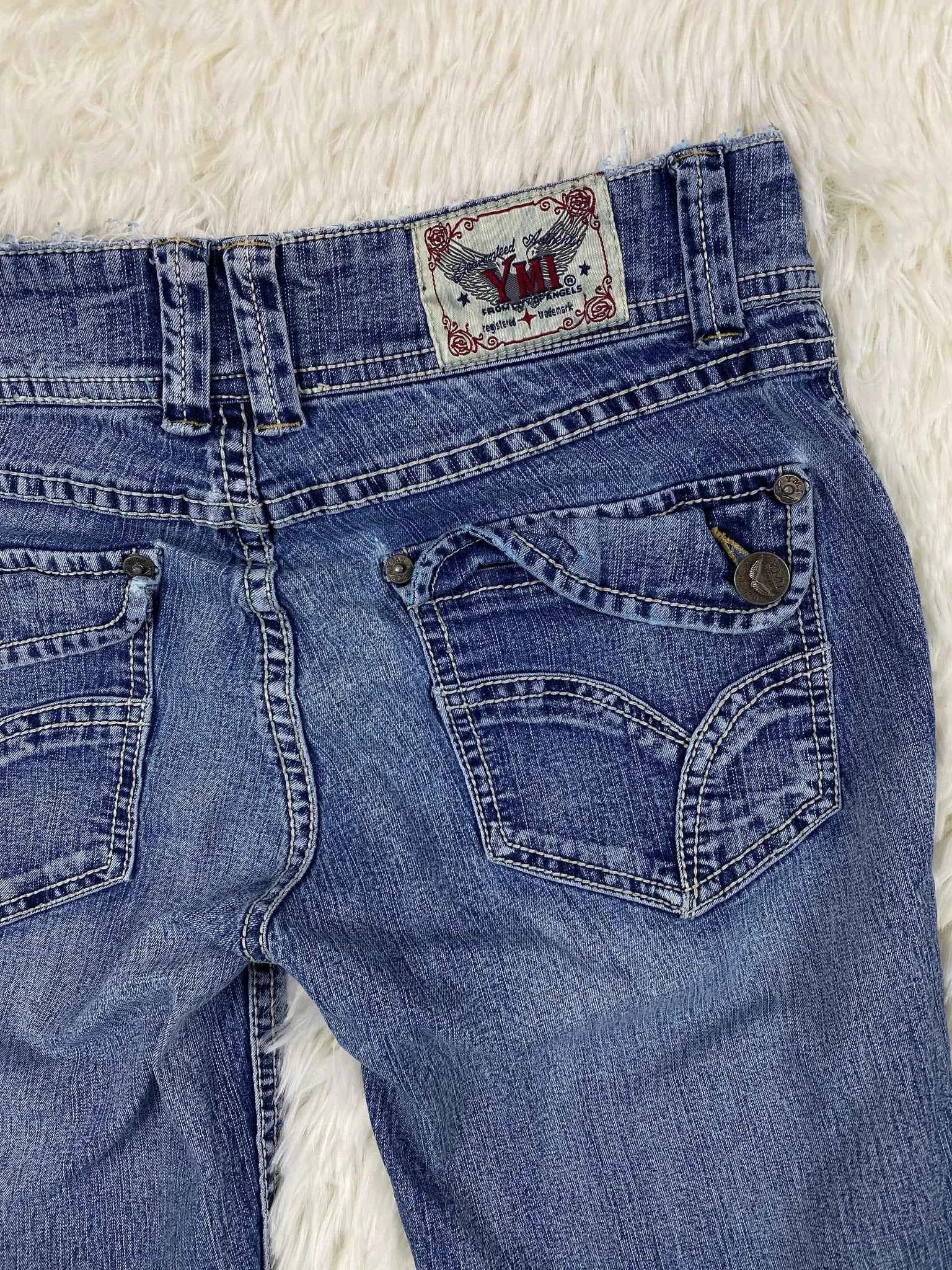 YMI Vintage low waist flared jeans (Größe XXS)